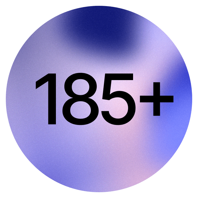 185+ Countries Reached